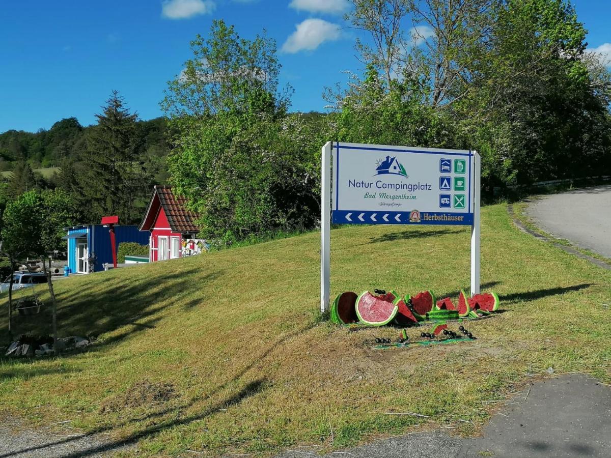 Naturcampingplatz Bad Mergentheim - Ferienwohnungen In Der Natur 외부 사진